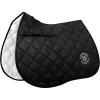Harrison Howard English Saddle Pad for Horse Riding Non-Slip Suede All Purpose Saddle Pad Soft Cushioning for Horse Back(Black)