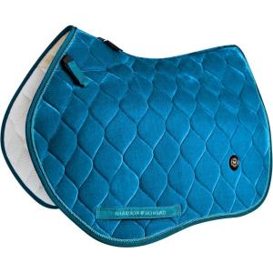 Harrison Howard Close Contact Saddle for Horse Riding Training English Saddle Pad Soft Cushioning for Horse Back(Star Command Blue)