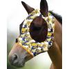 Harrison Howard Super Comfort Stretchy Fly Mask Large Eye Space with UV Protection Soft on Skin with Breathability Fly Mask -Amethyst Cob (Medium)(Luxe Vibe)