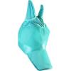 Harrison Howard UV-Proof Forelock Opening Reliable Protection Horse Fly Mask Long Nose with Ears Black Horse Large(Mint)