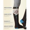 Harrison Howard Women’s Equestrian Knee-High Socks 3-Pairs, Compatible with Equestrian Boots, Comfortable Moisture-Wicking(Tri-blue)