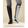 Harrison Howard Women’s Equestrian Knee-High Socks 3-Pairs, Compatible with Equestrian Boots, Comfortable Moisture-Wicking(Tri-brown)