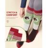 Harrison Howard Women’s Equestrian Knee-High Socks 3-Pairs, Compatible with Equestrian Boots, Comfortable Moisture-Wicking(Tri-burgundy)