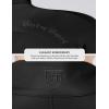 Harrison Howard Women’s Horse Riding Shirts Long Sleeve Rider Top Stand Collar with Embroidery Equestrian Show Shirts(Black)