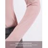 Harrison Howard Women’s Horse Riding Shirts Long Sleeve Rider Top Stand Collar with Embroidery Equestrian Show Shirts(Peachy Beige)