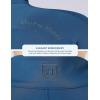 Harrison Howard Women’s Horse Riding Shirts Long Sleeve Rider Top Stand Collar with Embroidery Equestrian Show Shirts(Peacock Blue)