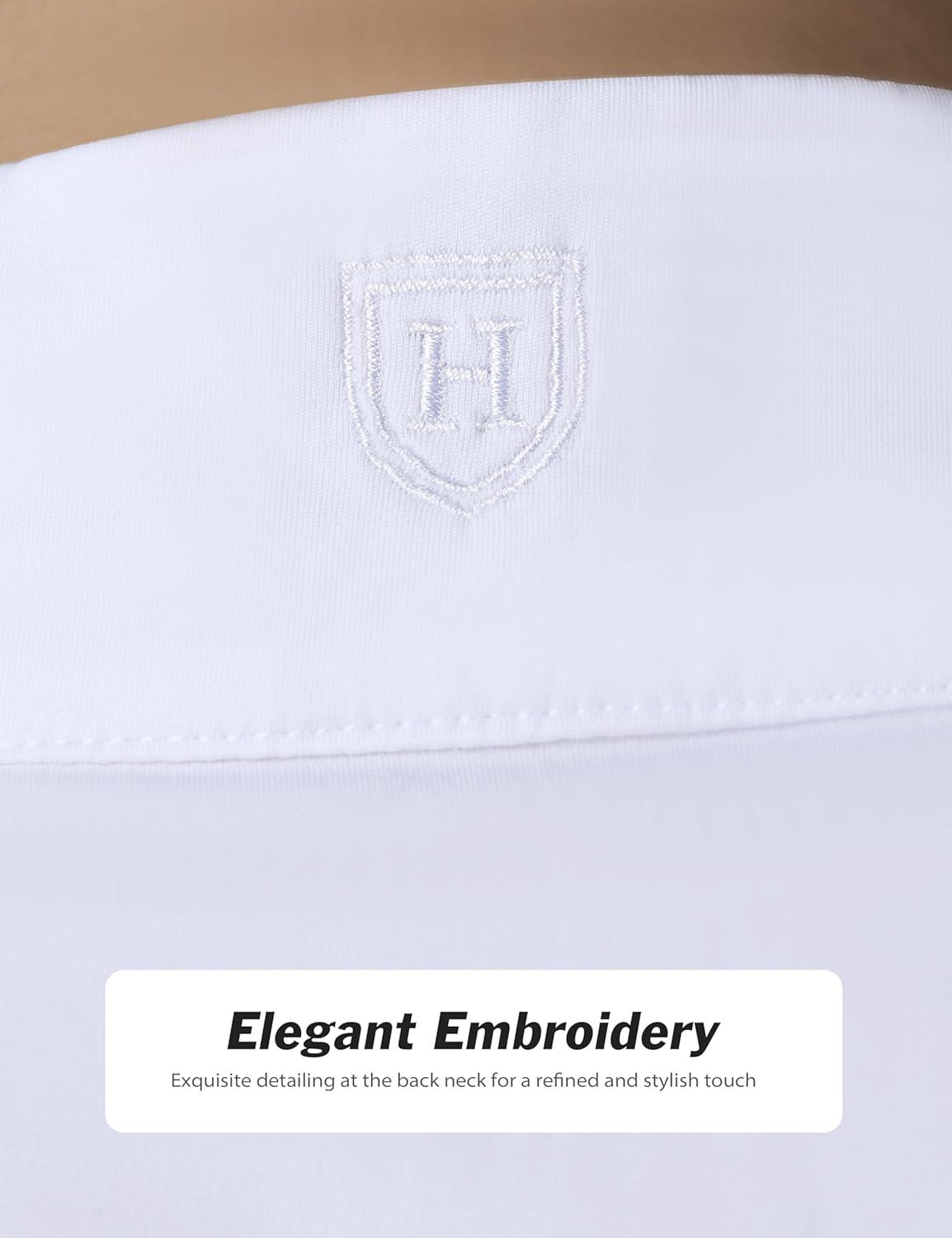 image:imageHarrison Howard Equestrian Shirts for Women Sleeveless Horse Riding Lightweight QuickDry Riding Shirts for WomenWhite