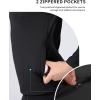 Harrison Howard Women’s Equestrian Riding Jacket,Thermal 4-Way Stretch Full-Zip Top with Hidden Pockets for Horse Riding(Black)