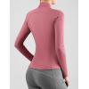 Harrison Howard Women’s Equestrian Riding Jacket,Thermal 4-Way Stretch Full-Zip Top with Hidden Pockets for Horse Riding(Dry Rose)