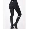 Harrison Howard Full-Seat Silicone Breeches for Women Horse Riding Pants Slip-Resistant Riding Tights Equestrian Women(Black)
