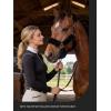 Harrison Howard Fleece Halter Covers for Horses, Set of 9, Prevent Hair Loss Pressure Marks, Padded Horse Halter Fleece Set Black(Black)