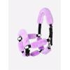 Harrison Howard Fleece Halter Covers for Horses, Set of 9, Prevent Hair Loss Pressure Marks, Padded Horse Halter Fleece Set Black(Light Purple)