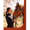 Harrison Howard Fleece Halter Covers for Horses, Set of 9, Prevent Hair Loss Pressure Marks, Padded Horse Halter Fleece Set Black(Medium Brown)