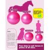 Harrison Howard Howdy Bally Mega Horse Play Ball Anti-Burst Giant Horse Ball 22 Inch-Magenta