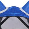 Harrison Howard Pro Luminous Horse Fly Mask Large Eye Space Full Face UV Protection for Horse Coral Orange/Navy S(Signature Blue)