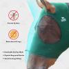 Harrison Howard Superior Comfort Stretchy Fly Masks Breathable Soft on Skin Without Ear Covers(No Ear-Deep Green)