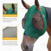 Harrison Howard Superior Comfort Stretchy Fly Masks Breathable Soft on Skin Without Ear Covers(No Ear-Deep Green)