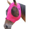 Harrison Howard Superior Comfort Stretchy Fly Masks Breathable Soft on Skin Without Ear Covers(No Ear-Rose Pink)