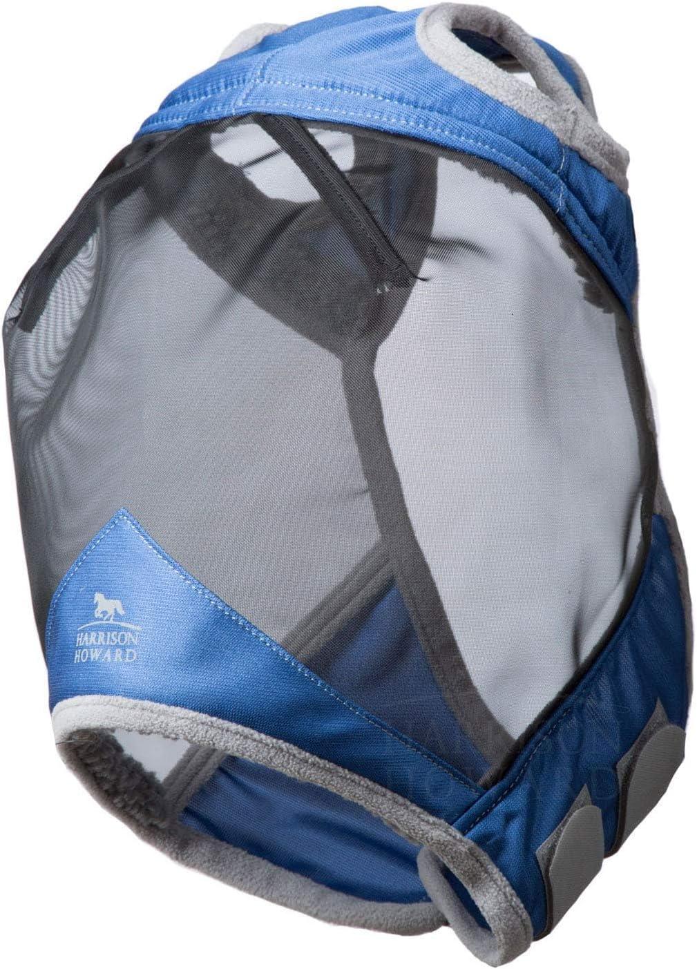 image:imageHarrison Howard CareMaster Pro Luminous Fly Mask Large Eye Space Standard Aquamarine S PonyAquamarine