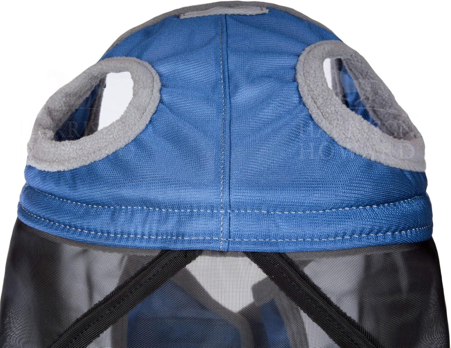 image:imageHarrison Howard CareMaster Pro Luminous Fly Mask Large Eye Space Standard Aquamarine S PonyAquamarine