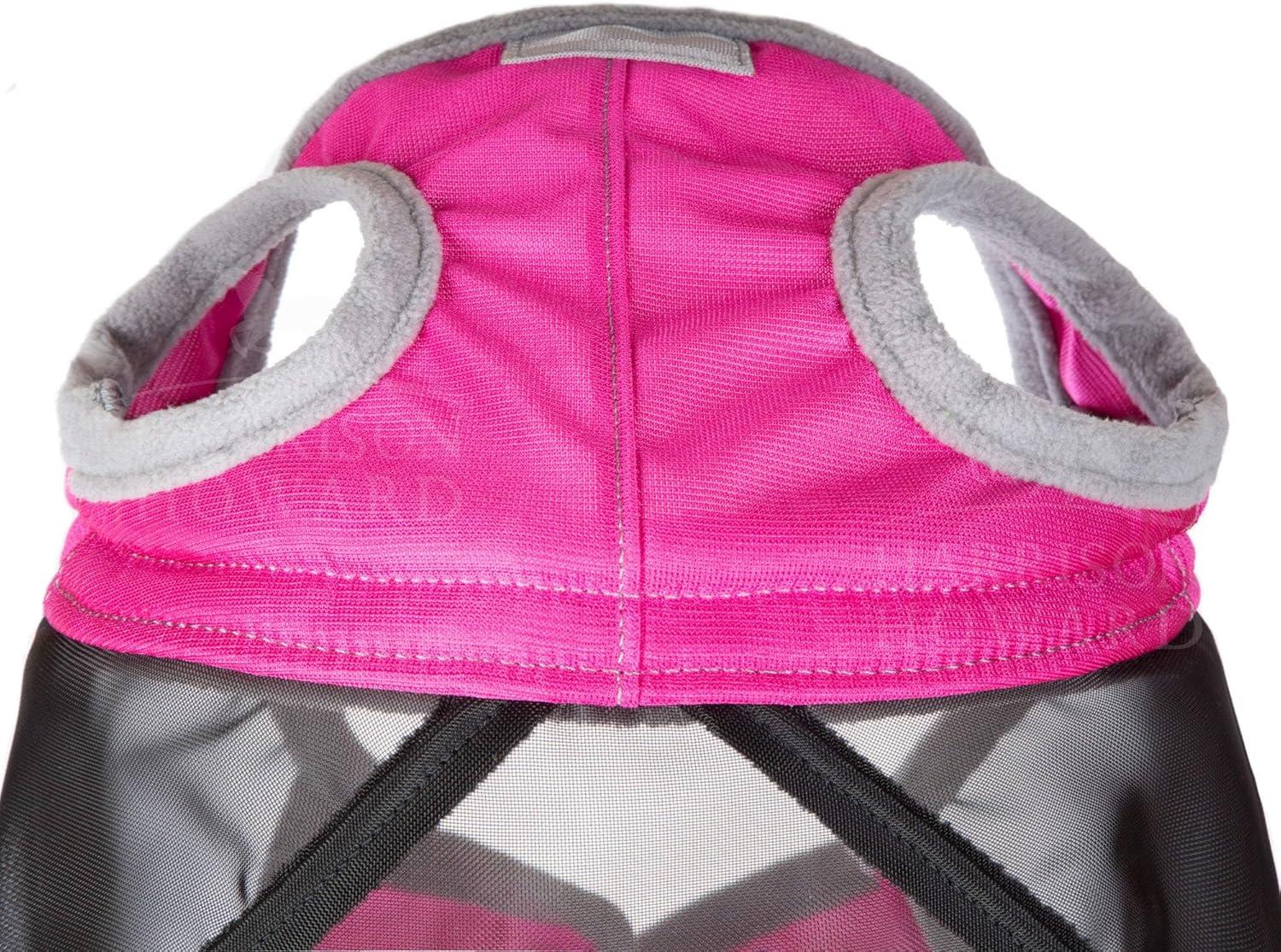 image:imageHarrison Howard CareMaster Pro Luminous Fly Mask Large Eye Space Standard Aquamarine S PonyFlamingo