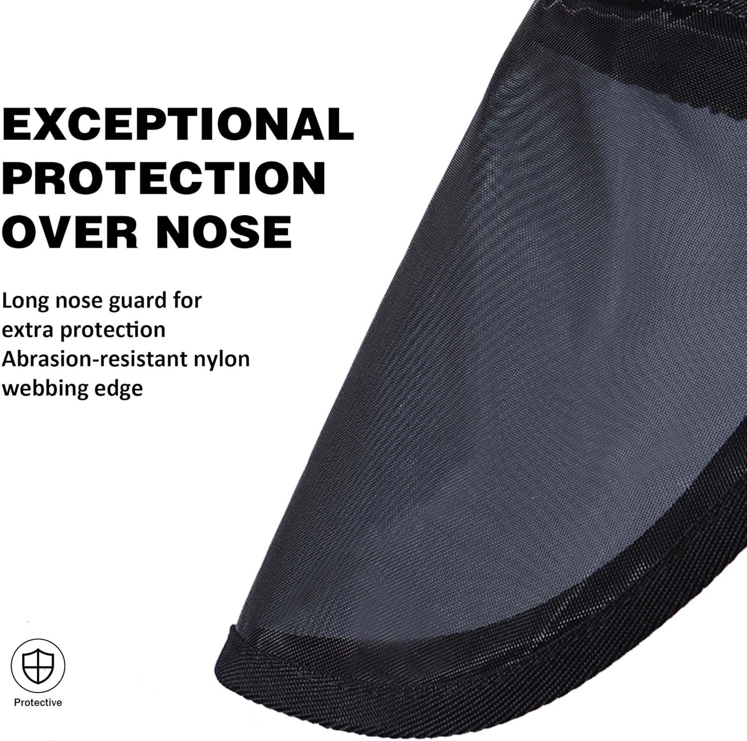 image:imageHarrison Howard Pro LumiVista Horse Full Face Fly Mask Large Eye Space Long Nose with Ears UV Protection for Horse Cute Hearts LCute Hearts