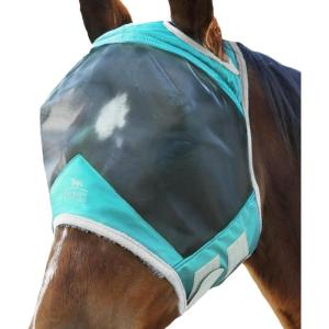 Harrison Howard CareMaster Pro Luminous Fly Mask Large Eye Space Standard Aquamarine S Pony(Summer Mint)