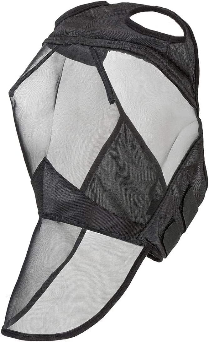 image:imageHarrison Howard CareMaster Horse Fly Mask Large Eye Space Full Face No Ears Black Small PonyBlack