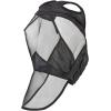 Harrison Howard CareMaster Horse Fly Mask Large Eye Space Full Face No Ears Black Small Pony(Black)