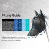 Harrison Howard CareMaster Horse Fly Mask Large Eye Space Full Face No Ears Black Small Pony(Black)