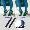 Harrison Howard Elastic Adjustable Women’s Boot Straps Pant Stirrups with Extra Heavy Sturdy Clip