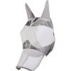 Harrison Howard Full Face Horse Fly Mask UV Protection and Breathable for Equine Use Comfortable Magenta XS(Grey)