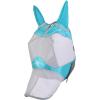 Harrison Howard Full Face Horse Fly Mask UV Protection and Breathable for Equine Use Comfortable Magenta XS(Mint)