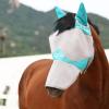 Harrison Howard Full Face Horse Fly Mask UV Protection and Breathable for Equine Use Comfortable Magenta XS(Mint)