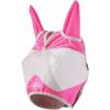 Harrison Howard Half Face Horse Fly Mask UV Protection and Breathable for Equine Use Comfortable Mint M(Magenta)