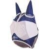 Harrison Howard Half Face Horse Fly Mask UV Protection and Breathable for Equine Use Comfortable Mint M(Navy)