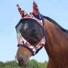 Harrison Howard LumiVista Horse Fly Mask Standard with Ears UV Protection for Horse Dream Star S Pony(Abstract Graffiti)