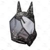 Harrison Howard LumiVista Horse Fly Mask Standard with Ears UV Protection for Horse Dream Star S Pony(Paisley Wave)