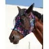 Harrison Howard Stretch Fly Mask with Forelock Opening and Patterns Comfortable Breathable Snug Fitting Horse Fly Mask Leopard M(Luminous Stars)