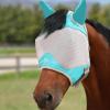 Harrison Howard Half Face Horse Fly Mask UV Protection and Breathable for Equine Use Comfortable Mint M(Mint)