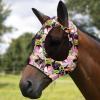 Harrison Howard Super Comfort Stretchy Fly Mask Large Eye Space with UV Protection Soft on Skin with Breathability Star Medium(Blossom Vibe)