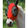 Harrison Howard Super Comfort Stretchy Fly Mask Large Eye Space with UV Protection Soft on Skin with Breathability Star Medium(Lava Red)