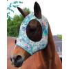 Harrison Howard Super Comfort Stretchy Fly Mask Large Eye Space with UV Protection Soft on Skin with Breathability Star Medium(Pastel Mix)