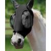 Harrison Howard Super Comfort Stretchy Fly Mask Large Eye Space with UV Protection Soft on Skin with Breathability Star Medium(Piano Black)
