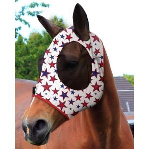 Harrison Howard Super Comfort Stretchy Fly Mask Large Eye Space with UV Protection Soft on Skin with Breathability Star Medium(Dream Star)