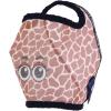Harrison Howard All Round Mesh Horse Fly Mask UV Protective with Fleece Padded Edging and Fun Prints Forelock Opening Design Mask for Horse Crocodile Medium(Giraffe)