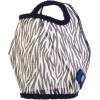 Harrison Howard All Round Mesh Horse Fly Mask UV Protective with Fleece Padded Edging and Fun Prints Forelock Opening Design Mask for Horse Crocodile Medium(Zebra)