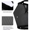 Harrison Howard All-Round Mesh Horse Fly Mask UV Protective with Fleece-Padded Edging Deep Navy S(Black)