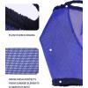 Harrison Howard All-Round Mesh Horse Fly Mask UV Protective with Fleece-Padded Edging Deep Navy S(Deep Navy)
