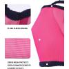 Harrison Howard All-Round Mesh Horse Fly Mask UV Protective with Fleece-Padded Edging Deep Navy S(Magenta)